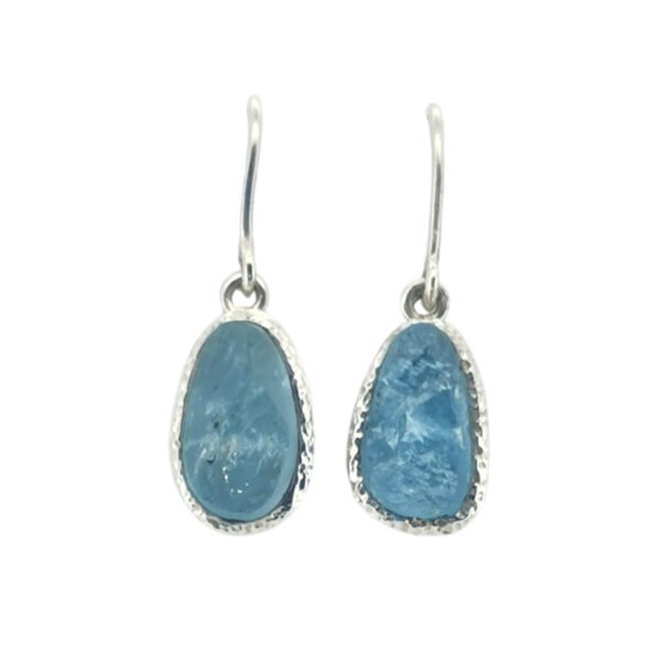 925 Silver Aquamarine Gemstone Earrings
